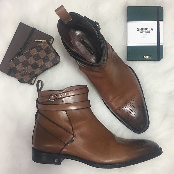 Louis Vuitton Other - Men's Louis Vuitton Leather Boots, Size 10